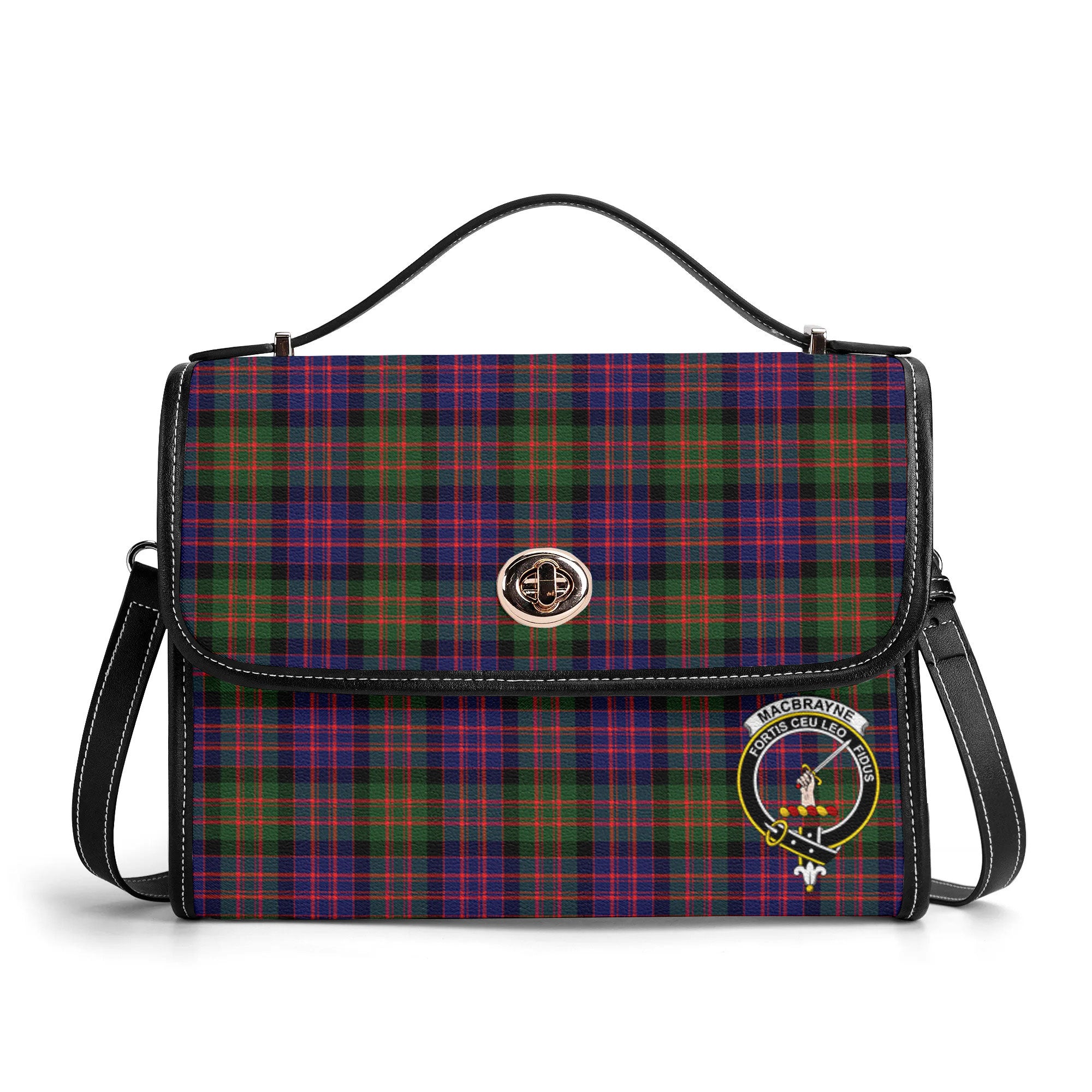 MacBrayne Tartan Crest Satchel Bag