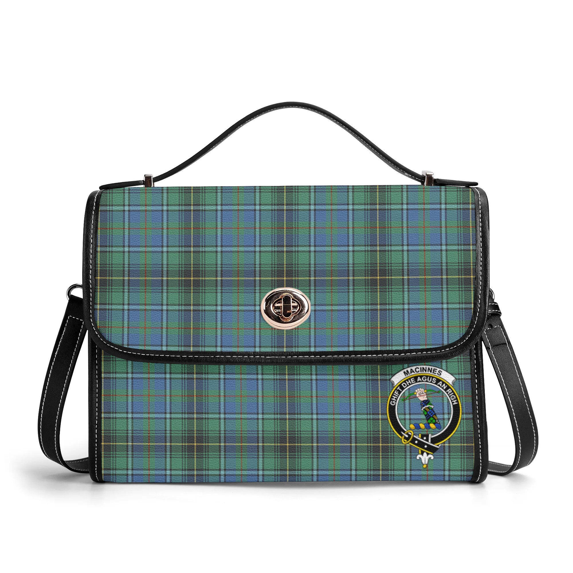 MacInnes Ancient Tartan Crest Satchel Bag