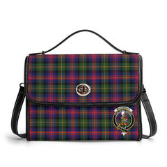 MacLennan Modern Tartan Crest Satchel Bag