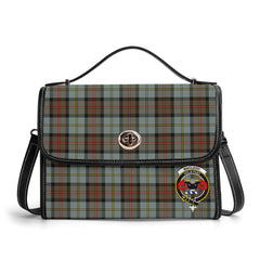 MacLeod of Harris Weathered Tartan Crest Satchel Bag