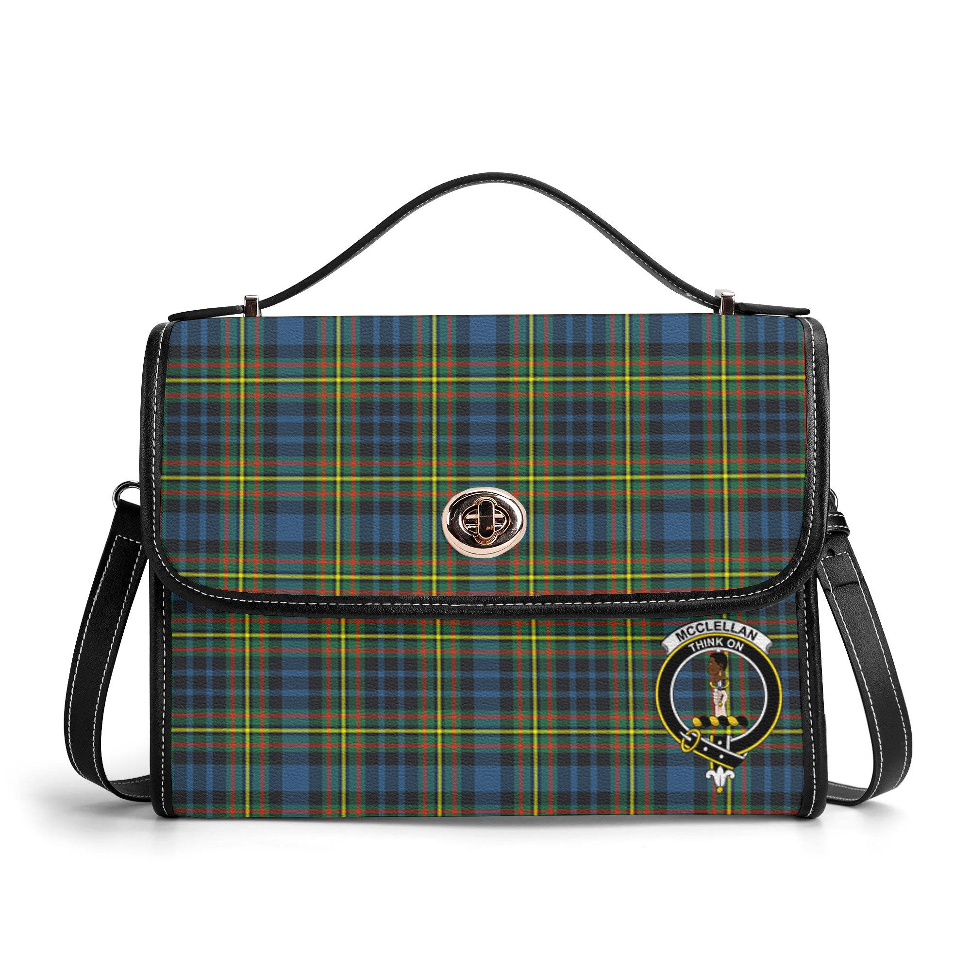 McClellan Ancient Tartan Crest Satchel Bag
