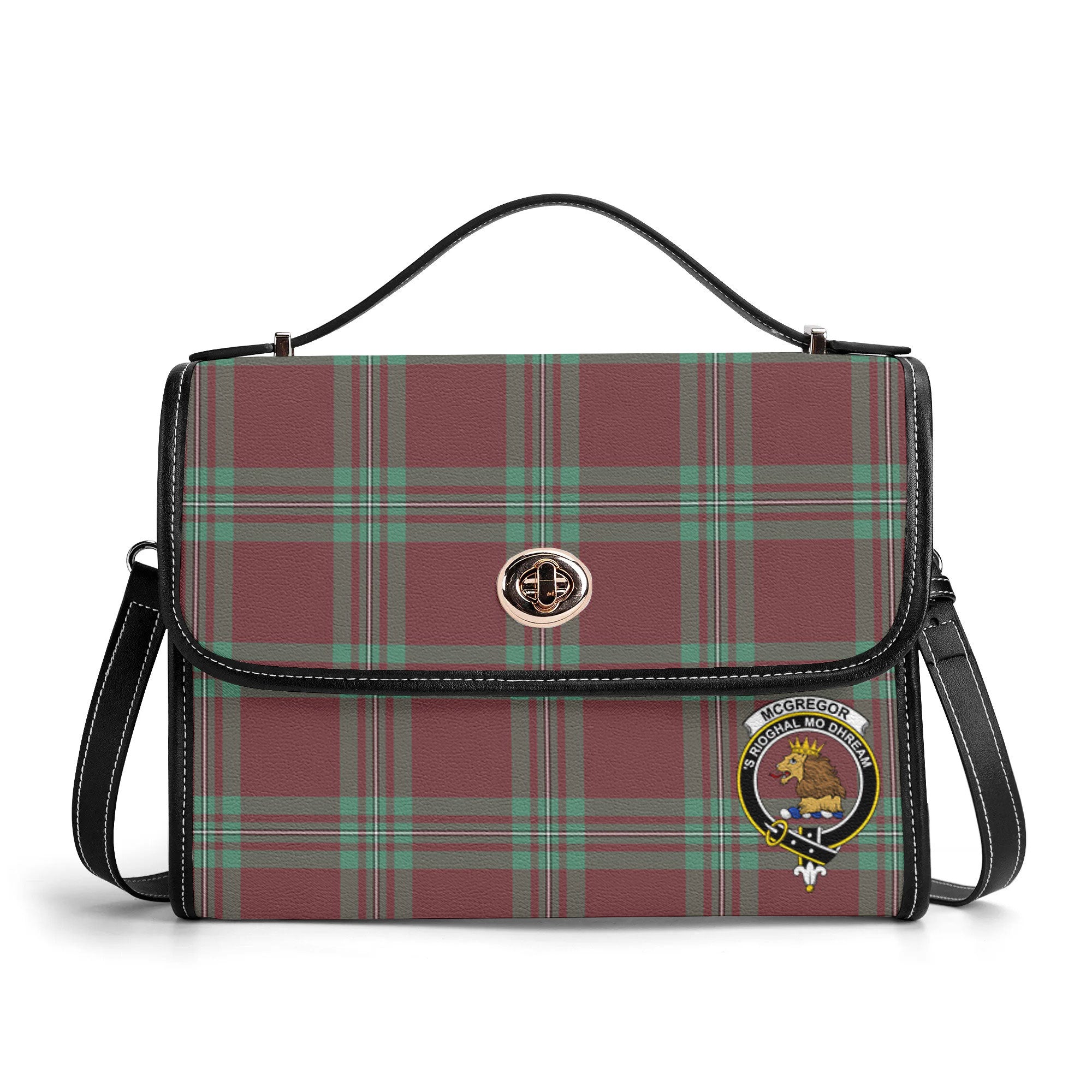 McGregor Hunting Ancient Tartan Crest Satchel Bag