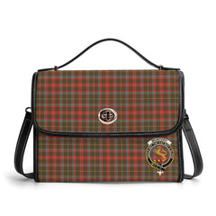 McIntosh Hunting Weathered Tartan Crest Satchel Bag