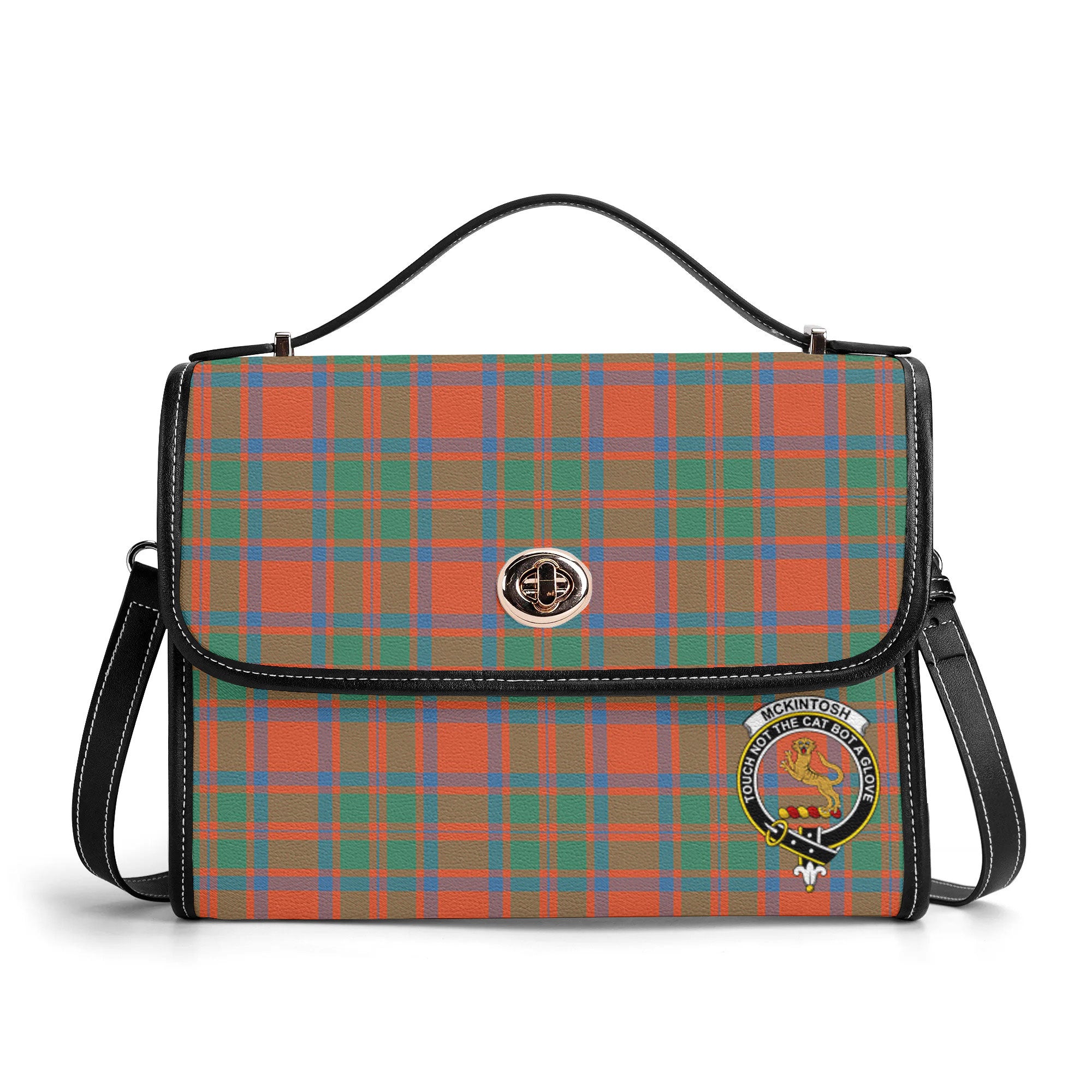 McKintosh Ancient Tartan Crest Satchel Bag