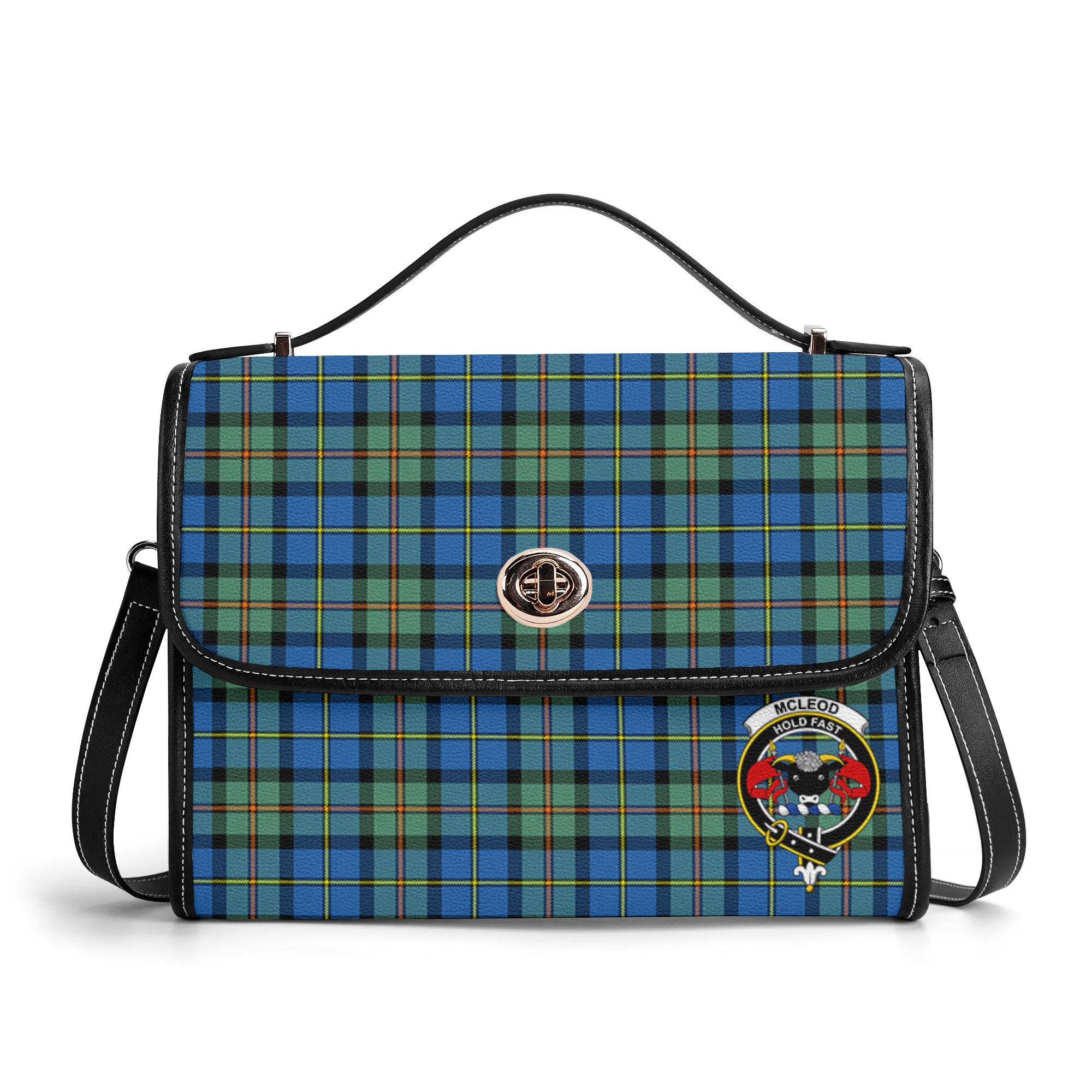McLeod of Harris Ancient Tartan Crest Satchel Bag