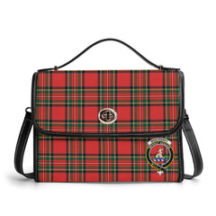 Monypenny Tartan Crest Satchel Bag