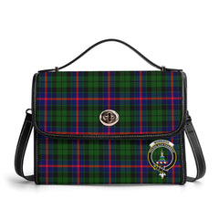 Morrison Modern Tartan Crest Satchel Bag