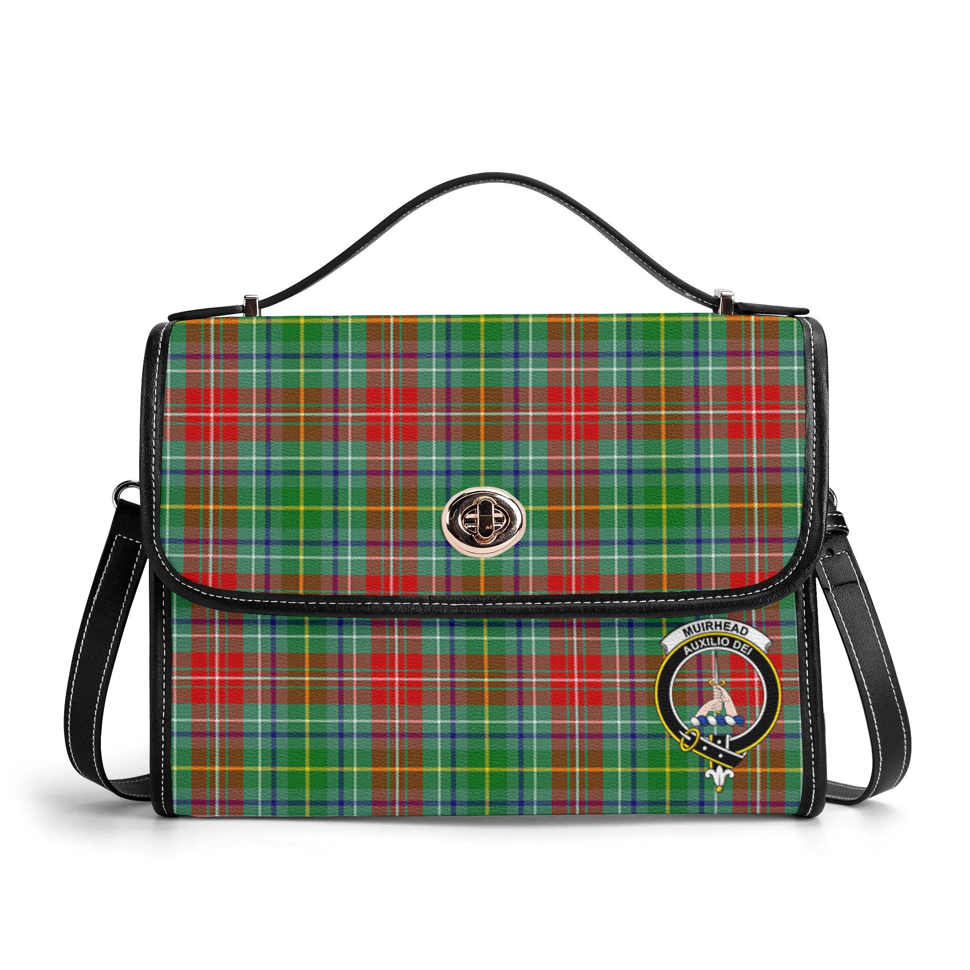 Muirhead Tartan Crest Satchel Bag