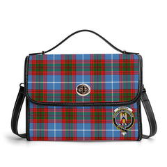 Preston Tartan Crest Satchel Bag
