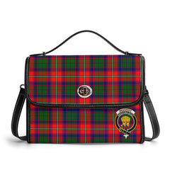 Wauchope (or Waugh) Tartan Crest Satchel Bag
