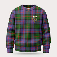 Blair Modern Tartan Crest Sweater