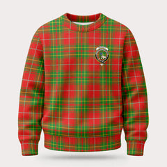 Burnett Ancient Tartan Crest Sweater