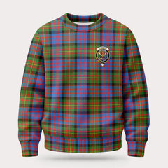 Carnegie Ancient Tartan Crest Sweater