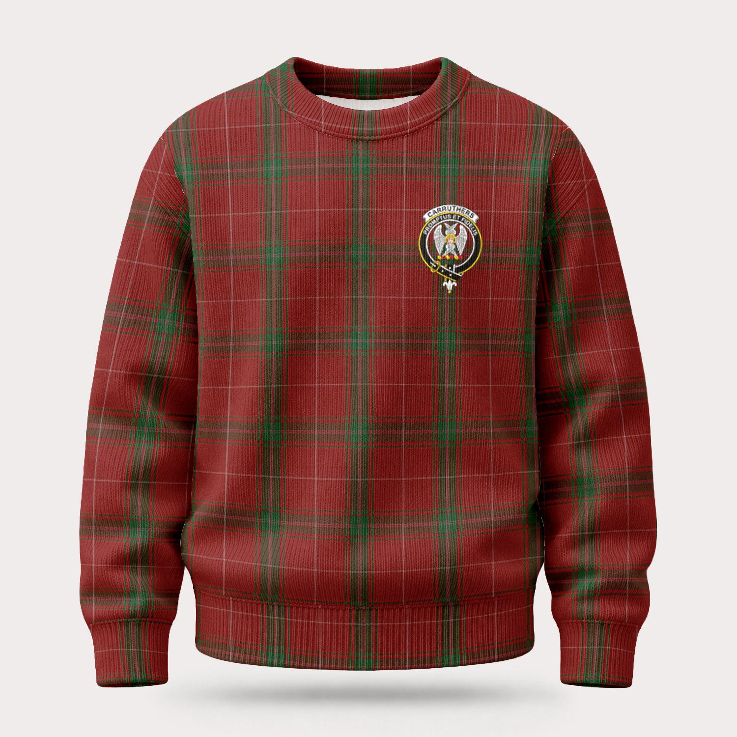 Carruthers Tartan Crest Sweater