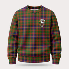 Cochrane Modern Tartan Crest Sweater