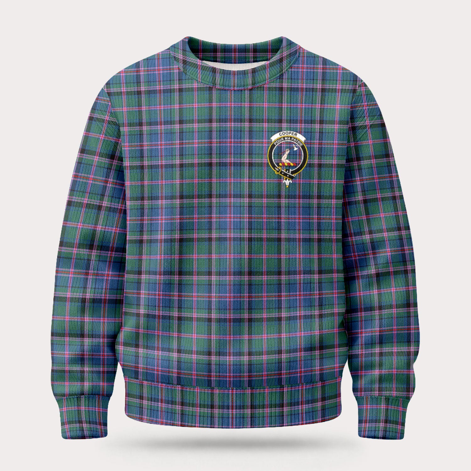 Cooper Ancient Tartan Crest Sweater