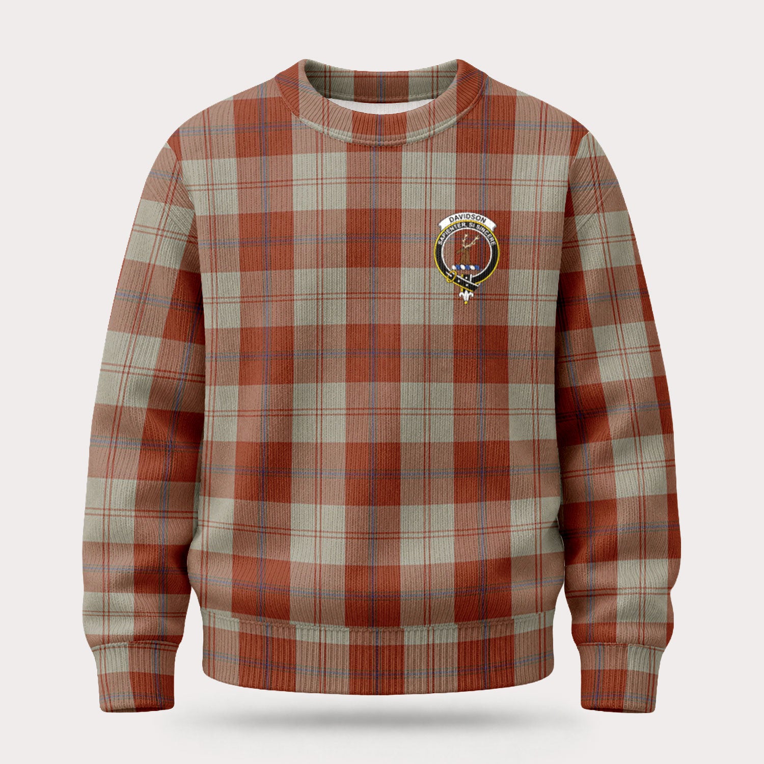 Davidson Dress Dancers Tartan Crest Sweater
