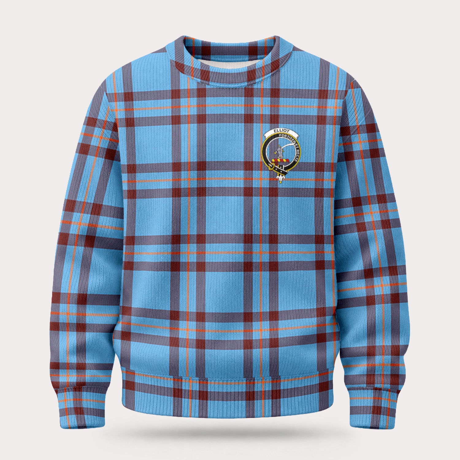 Elliot Ancient Tartan Crest Sweater