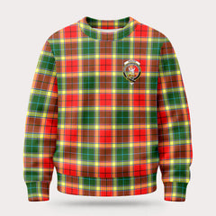 Gibson Tartan Crest Sweater