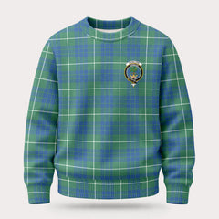 Hamilton Hunting Ancient Tartan Crest Sweater