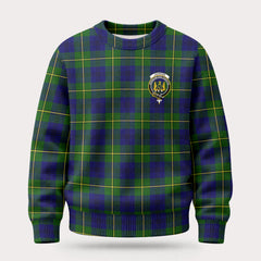 Johnson Modern Tartan Crest Sweater
