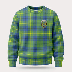 Johnston Ancient Tartan Crest Sweater