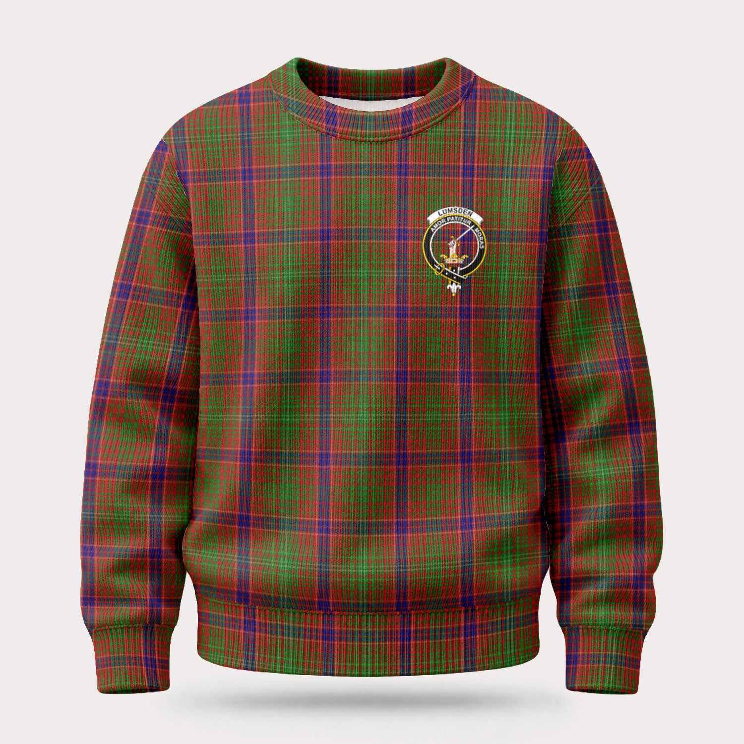 Lumsden Tartan Crest Sweater