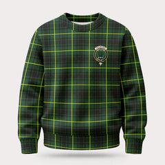 MacArthur Modern Tartan Crest Sweater