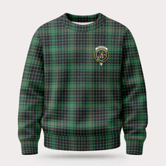 MacAuley Hunting Ancient Tartan Crest Sweater