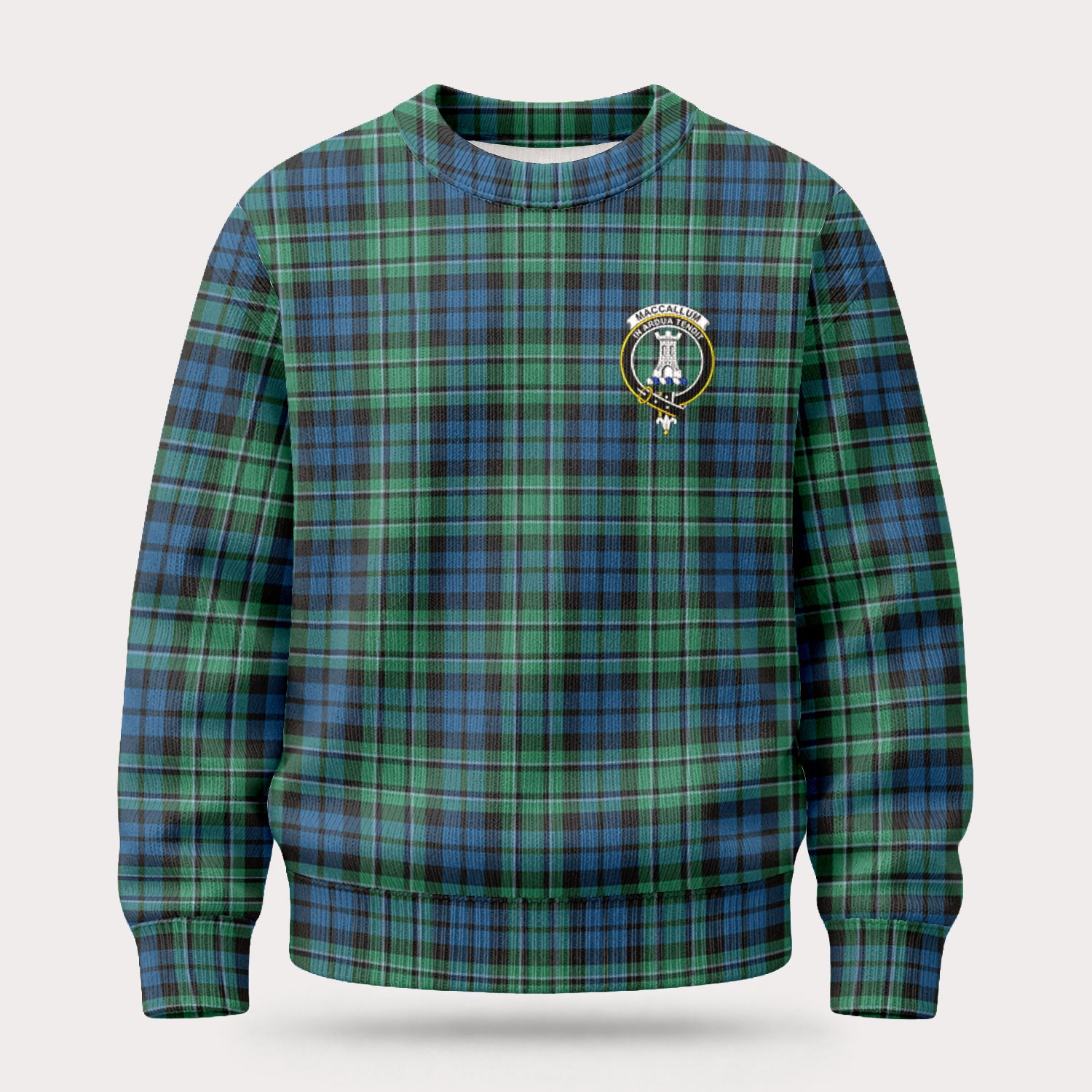 MacCallum Ancient Tartan Crest Sweater