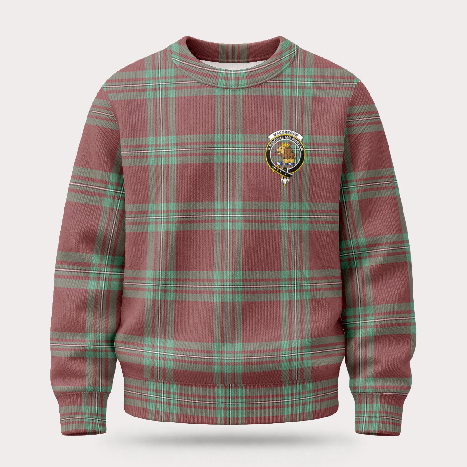 MacGregor Hunting Ancient Tartan Crest Sweater