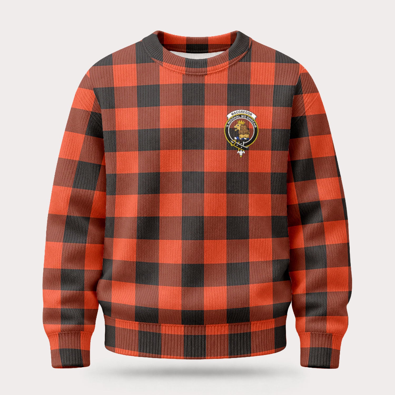MacGregor Rob Roy Ancient Tartan Crest Sweater
