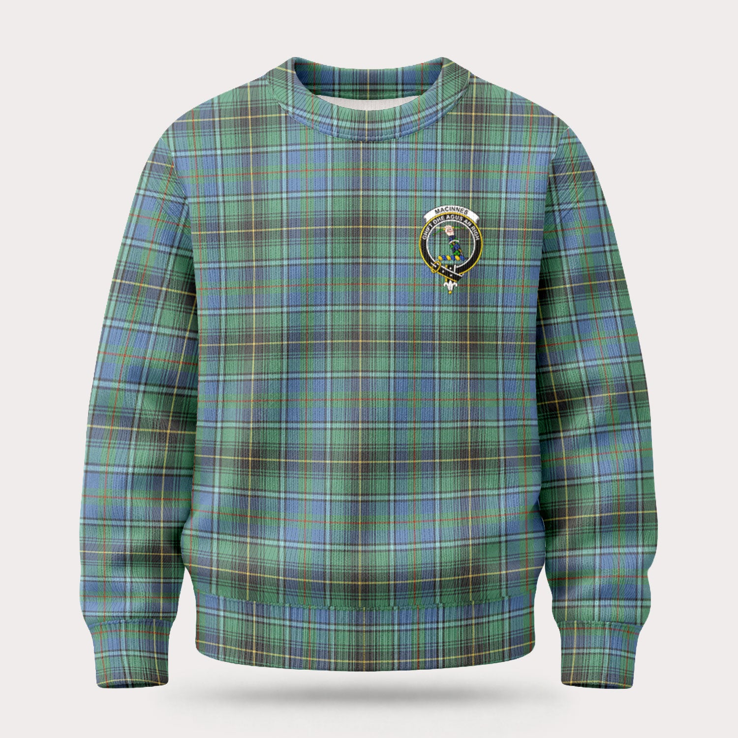 MacInnes Ancient Tartan Crest Sweater