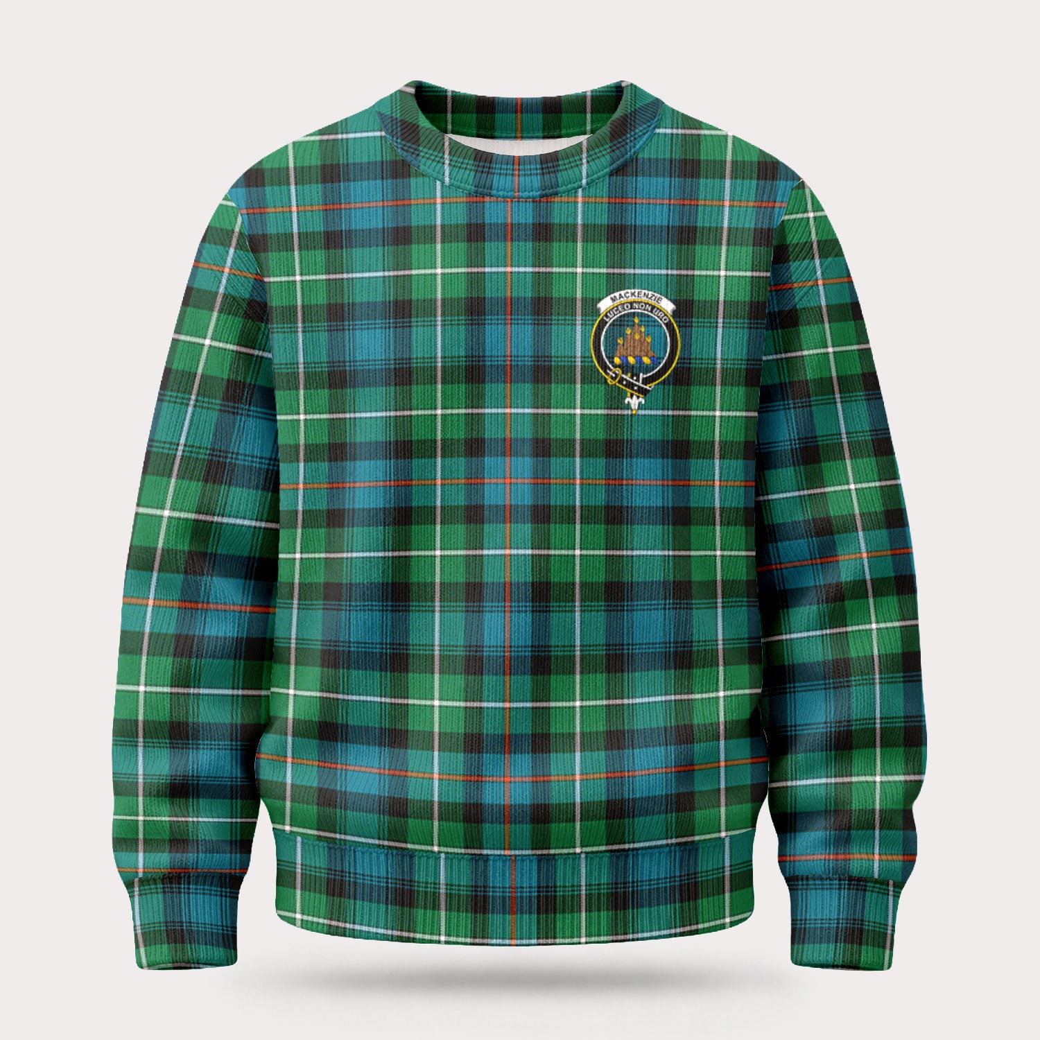 MacKenzie Ancient Tartan Crest Sweater