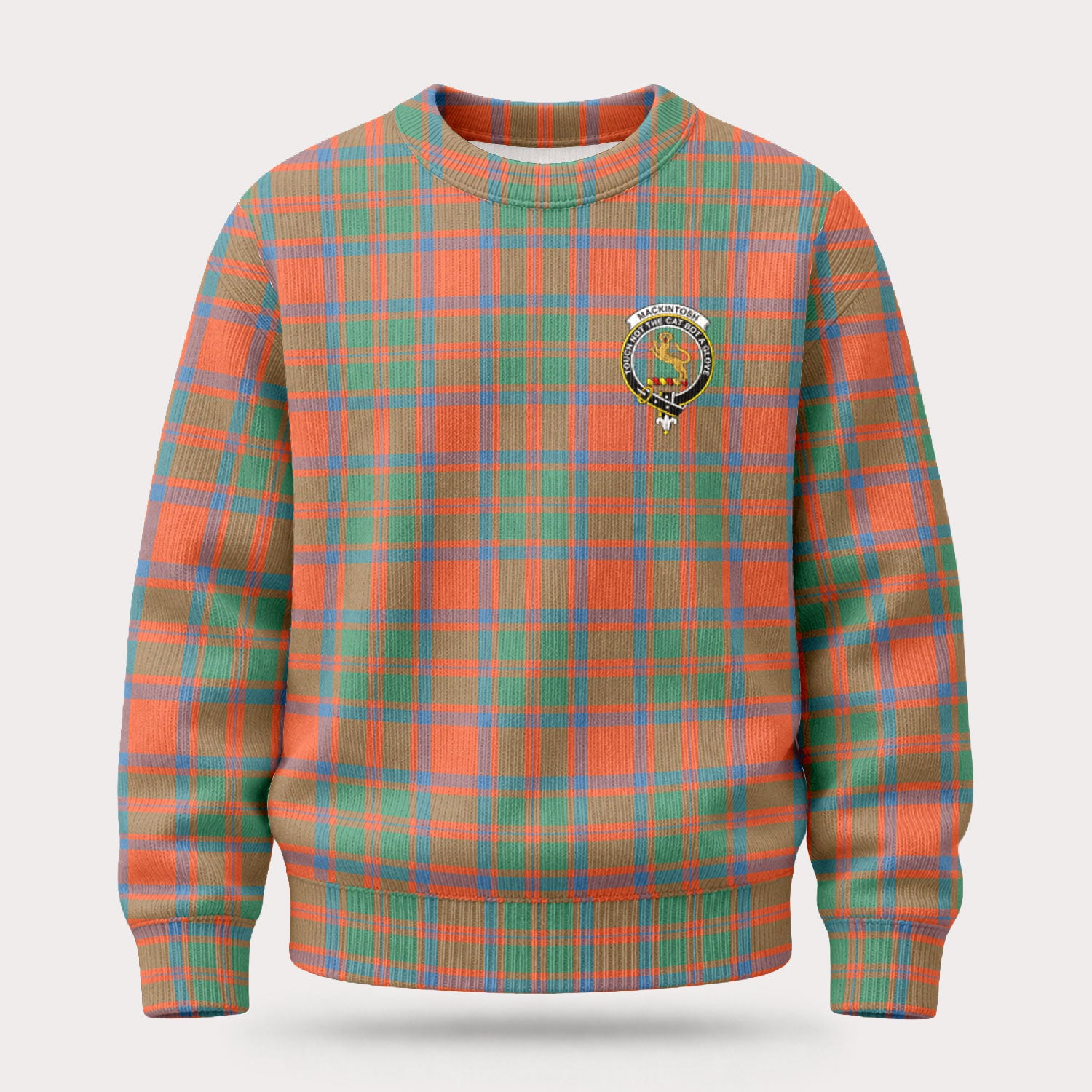 MacKintosh Ancient Tartan Crest Sweater