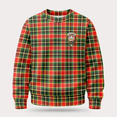 MacLachlan Hunting Modern Tartan Crest Sweater