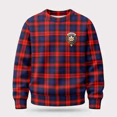 MacLachlan Modern Tartan Crest Sweater