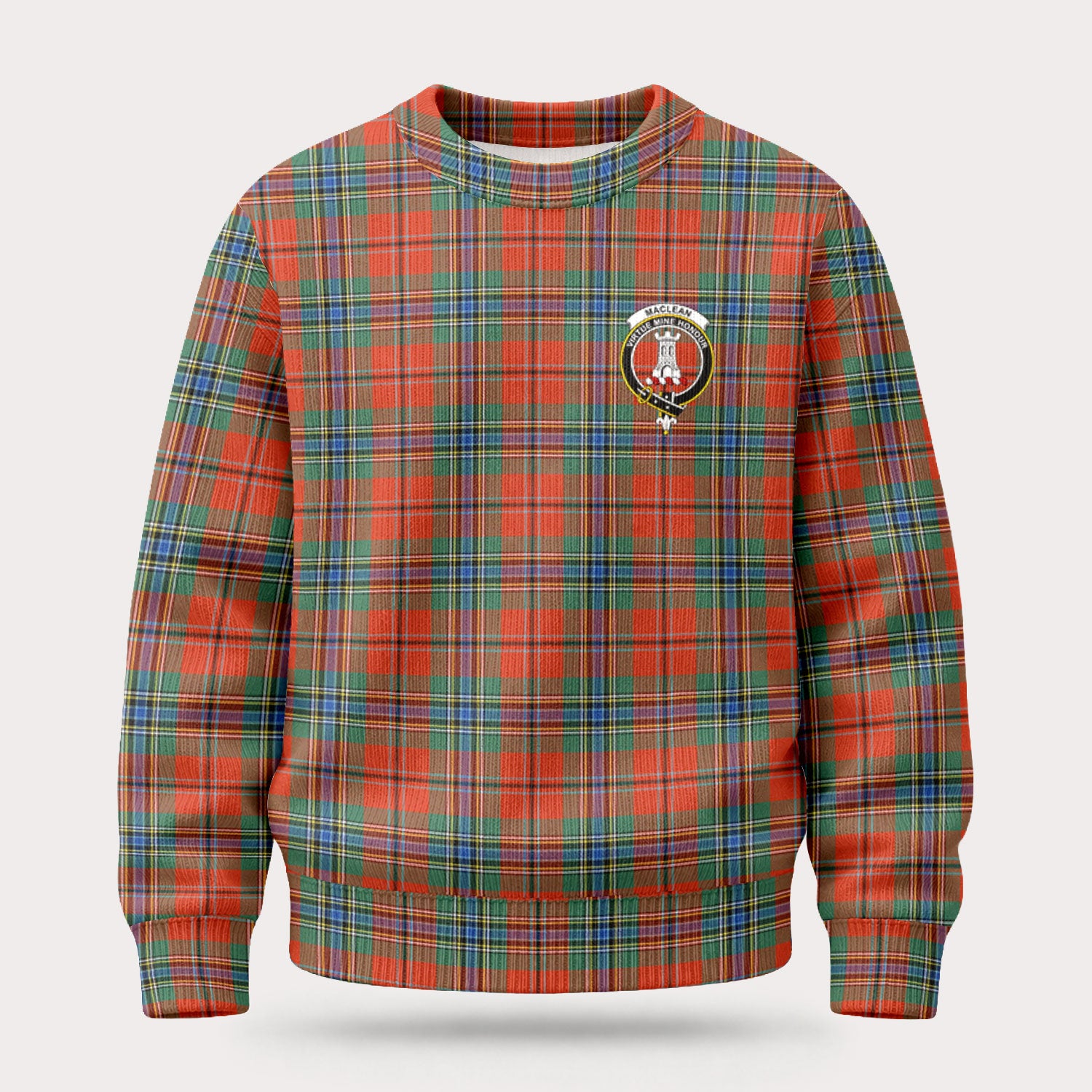 MacLean of Duart Ancient Tartan Crest Sweater