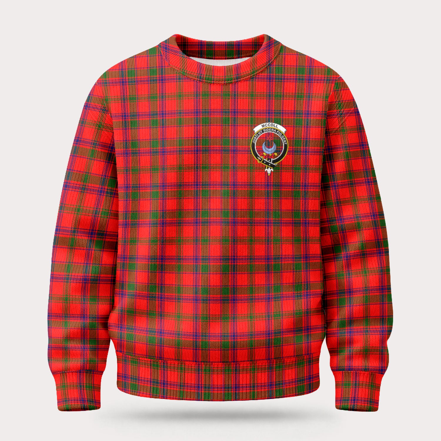 McColl Tartan Crest Sweater