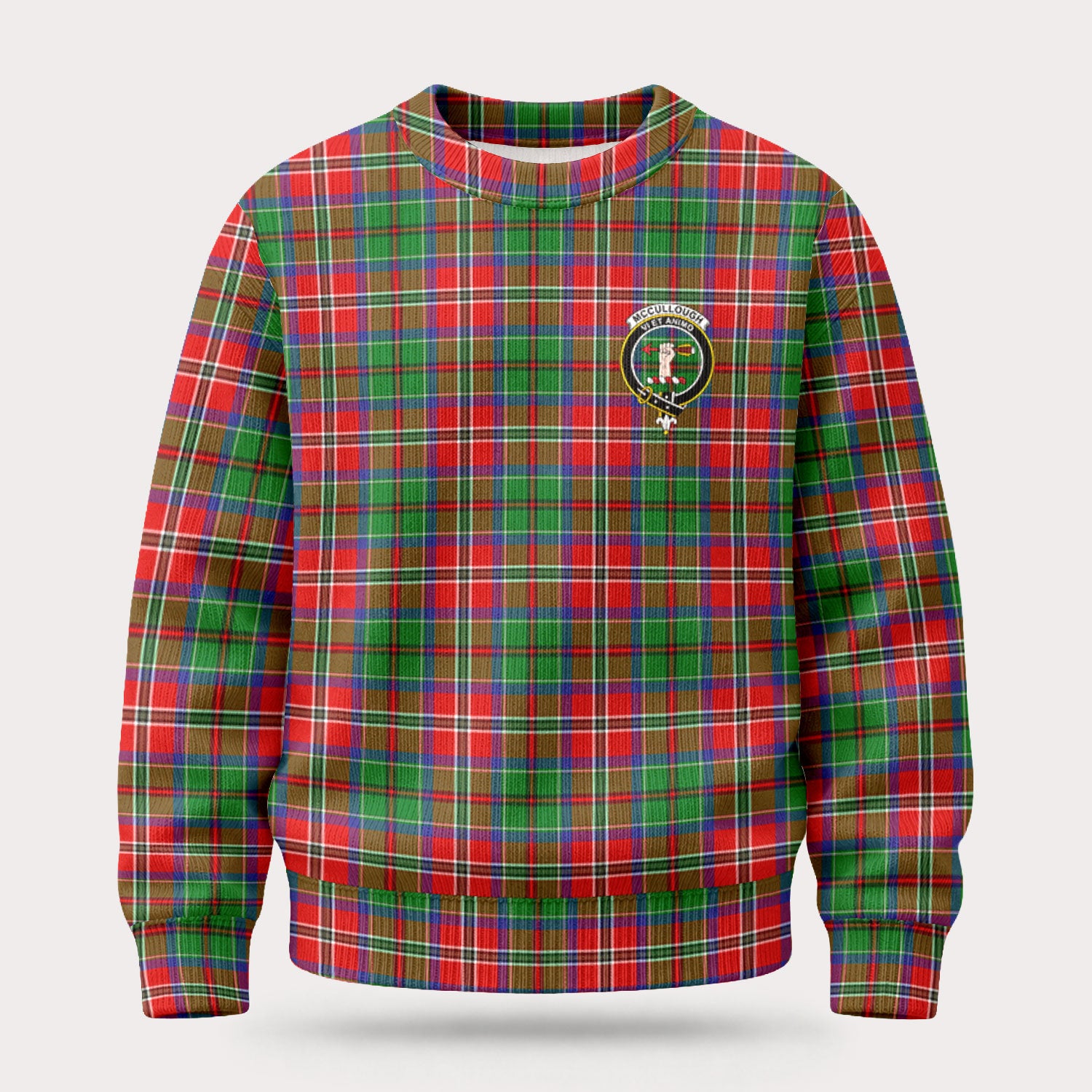 McCullough Tartan Crest Sweater
