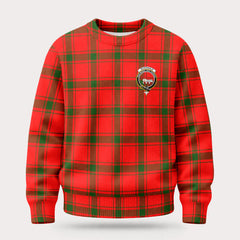 McDonald of Sleat Tartan Crest Sweater
