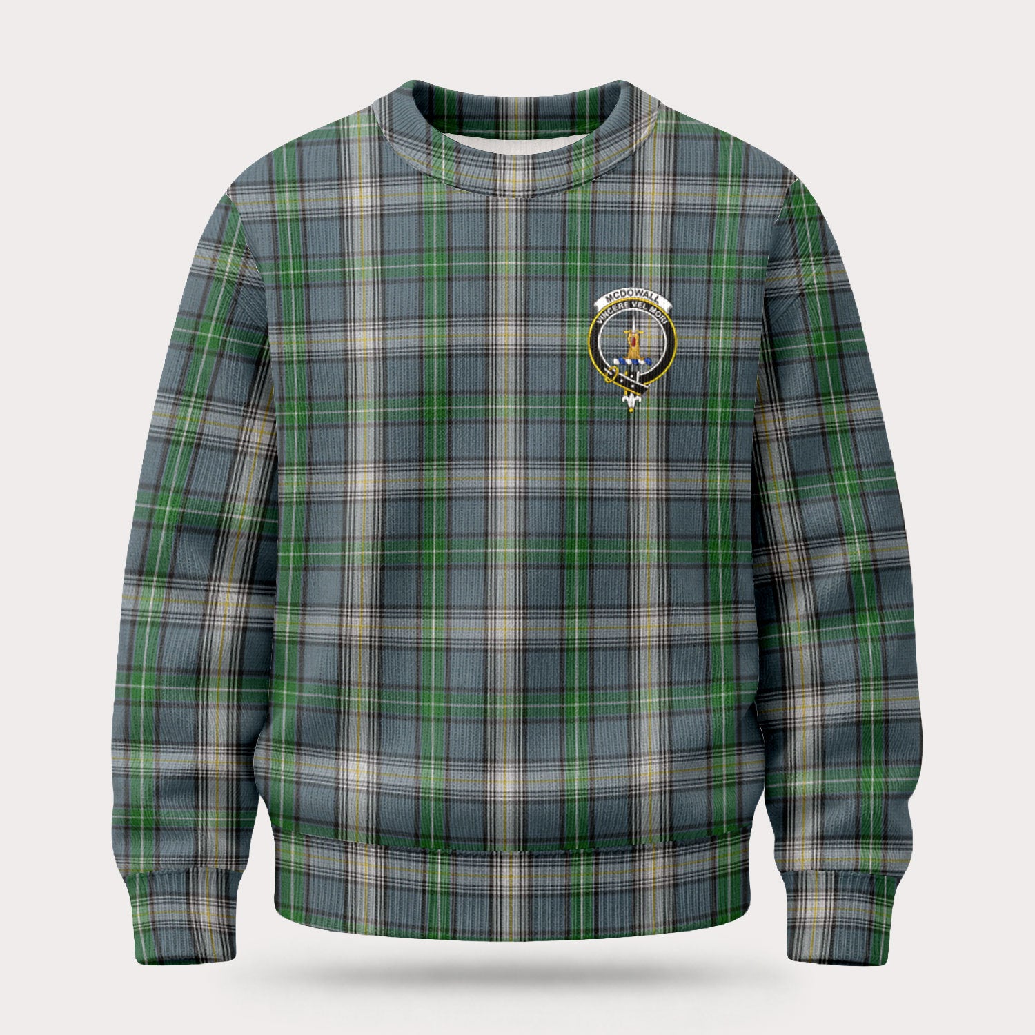 McDowall Tartan Crest Sweater
