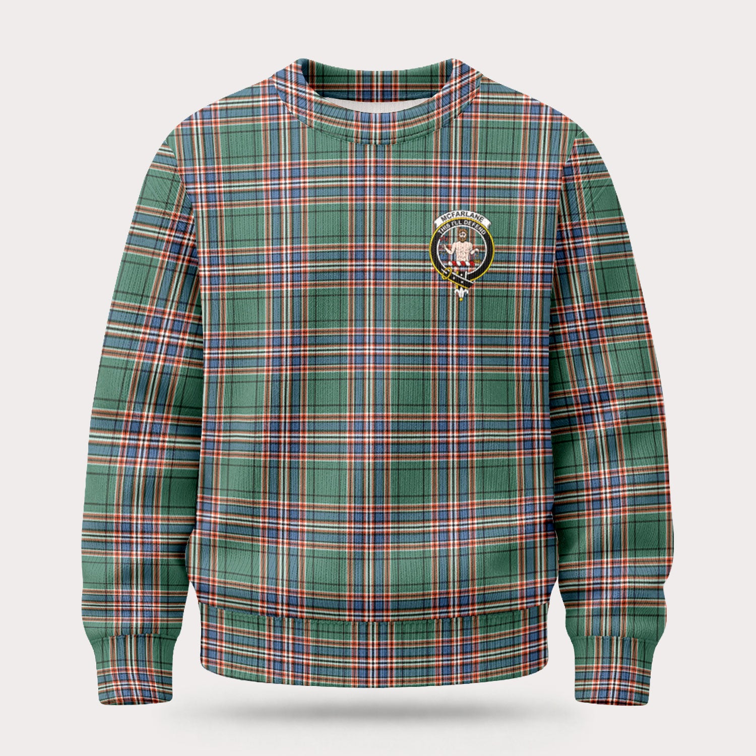 McFarlane Hunting Ancient Tartan Crest Sweater