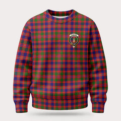 McIntyre Modern Tartan Crest Sweater