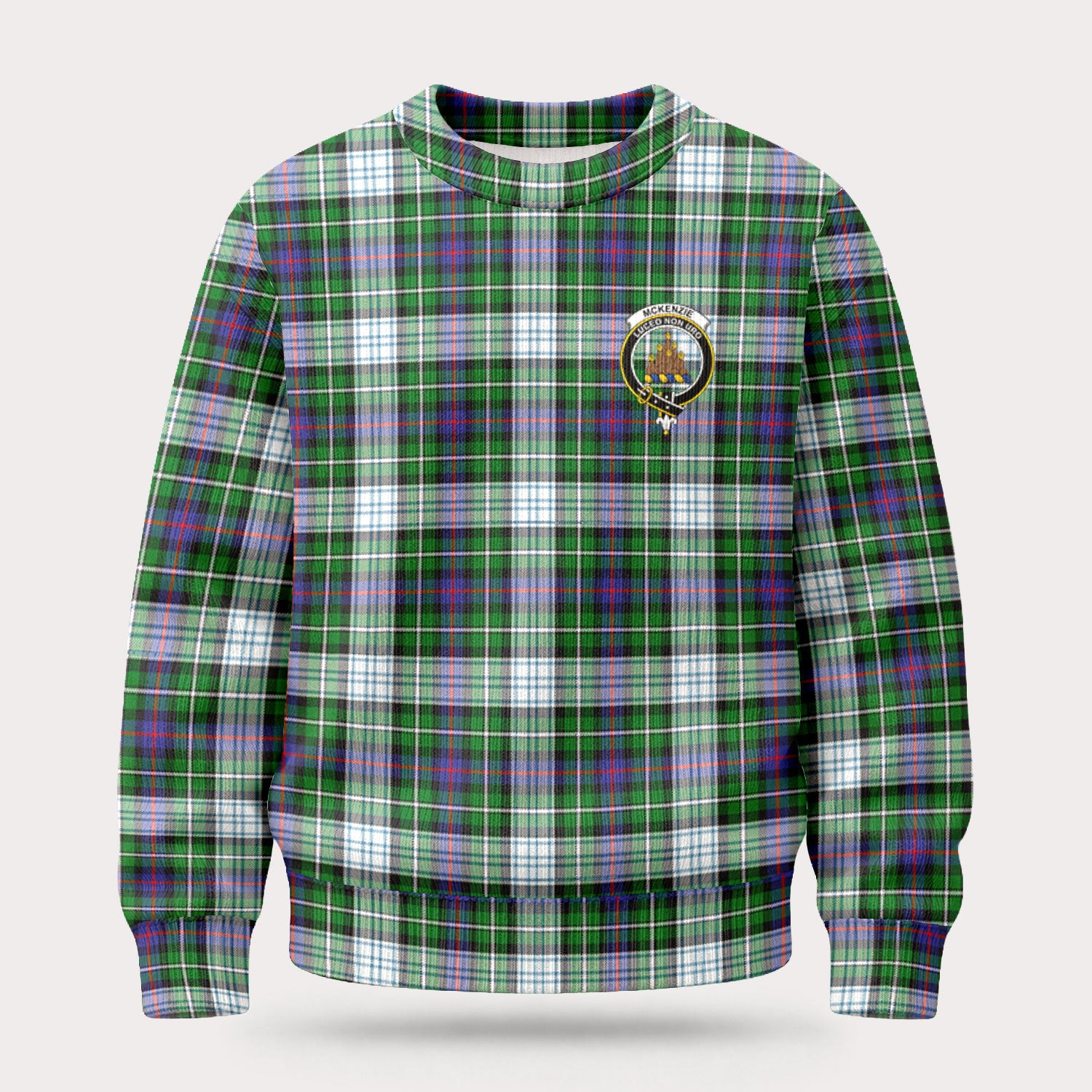 McKenzie Dress Modern Tartan Crest Sweater