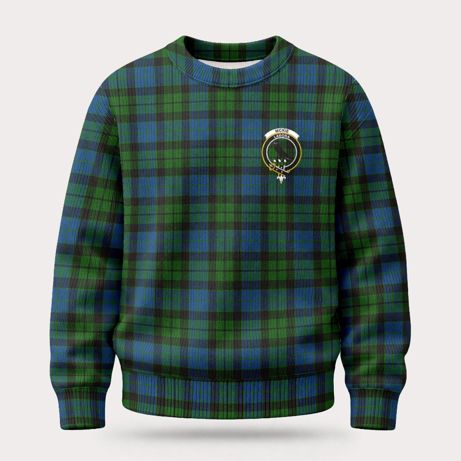 McKie Tartan Crest Sweater