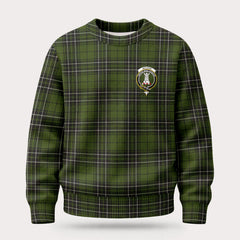 McLean Hunting Tartan Crest Sweater