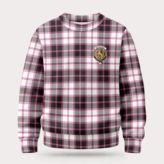McPherson Hunting Modern Tartan Crest Sweater