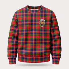 McPherson Modern Tartan Crest Sweater