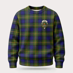 Muir Tartan Crest Sweater